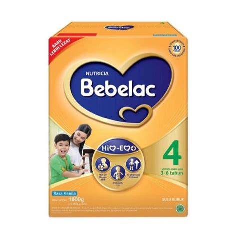 Jual BEBELAC 4 RASA VANILLA 1800gr PALING MURAH Shopee Indonesia