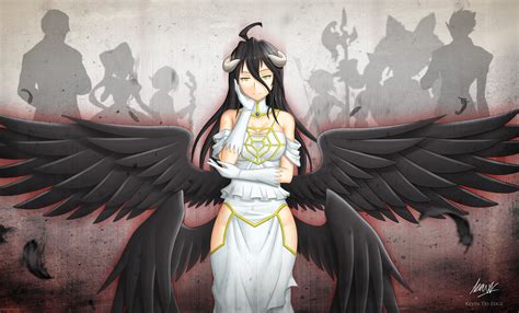 Albedo Overlord Wallpaper - WallpaperSafari