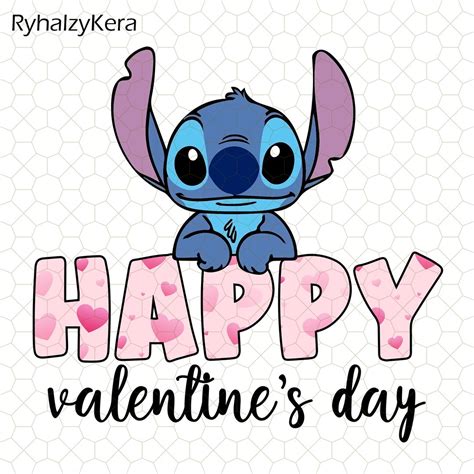 Happy Valentine S Day Png Lilo And Stitch Valentine S Day Png Stitch