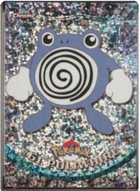 Poliwhirl Topps Series 1 61 Pokemon Card