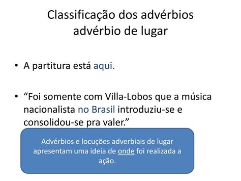 Adverbios E Locuções Adverbiais Classificação E Exemplos Novo Exemplo