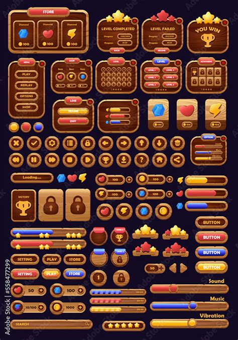 【商用可】スマホゲームに適したui素材25選【illustrator】 Sdesignlabo