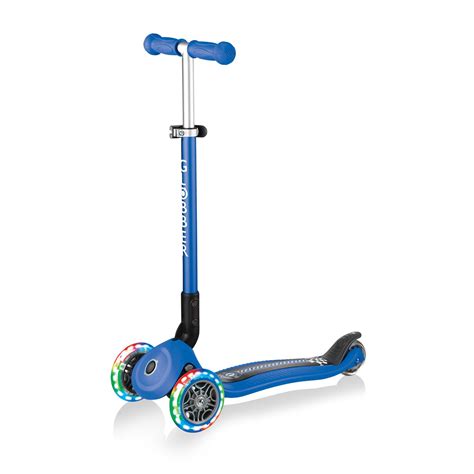 Scooter Globber Scooter Junior Foldable Fantasy Lights Racing Navy Blue