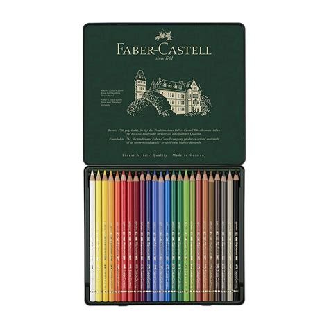 Faber Castell Polychromos Set De 24 Lápices Dibuchile Dibu Chile