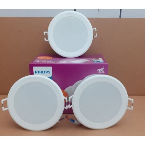 Jual Philips LED Downlight Meson Multipack 3 5W 5W 9W E27 6500K Paket