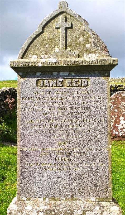 Janet Grierson Find A Grave Memorial