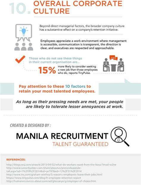 Top 10 Reasons Why Employees Leave Their Job Infographic