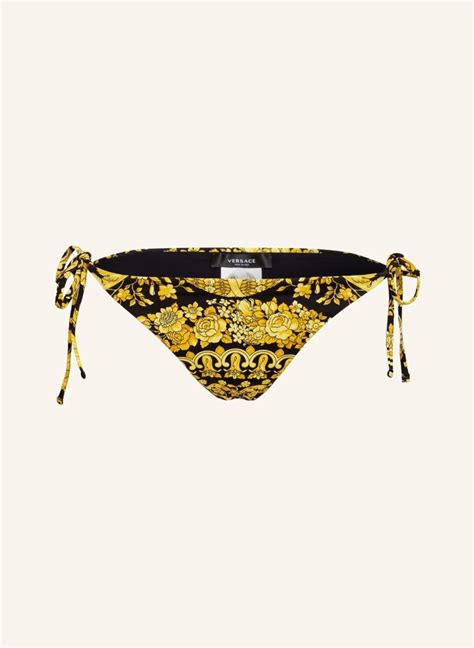 Versace Triangel Bikini Hose In Schwarz Gelb Online Kaufen Breuninger