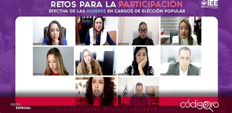 IEEQ analiza retos para participación efectiva de mujeres CódigoQro