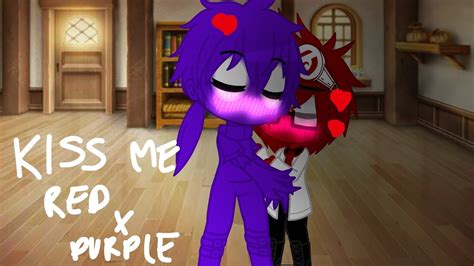 Kiss Me Rainbow Friends Red X Purple ️💜 Youtube