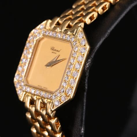 18K Chopard Diamond Wristwatch | EBTH