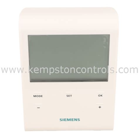 Siemens Rde Room Thermostat Digital Programmable Kempston Controls