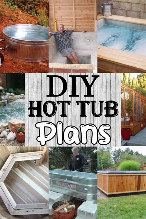 12 DIY Hot Tub Plans Budget Friendly DIYnCrafty