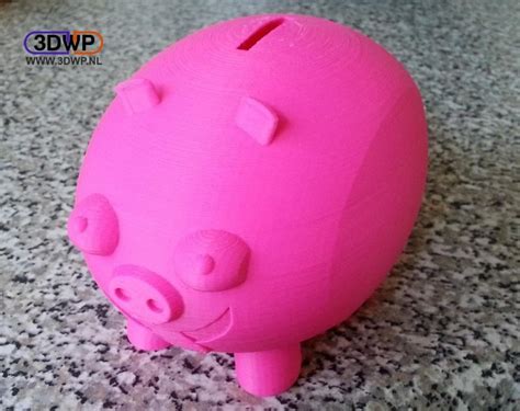 Free Stl File Printable Piggy Bank・3d Printable Model To Download・cults