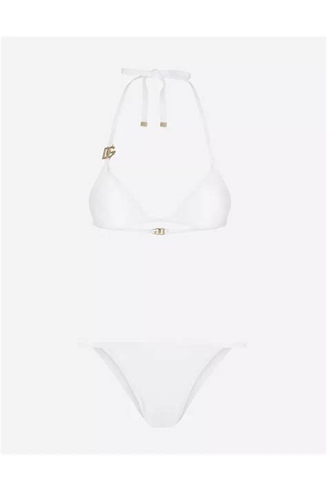 Triangle Bikini With Dg Logo By Dolce Gabbana At Orchard Mile