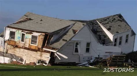 Maynard Iowa Tornado Wind Damage 1080p Hd Youtube