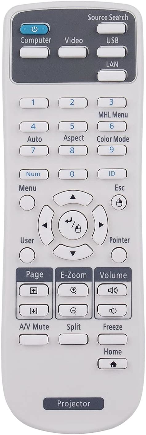 Amazon Perfascin Replace Infrared Remote Control Fit For Epson