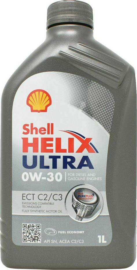 Shell Helix Ultra ECT C2 C3 0W 30 1lt Skroutz Gr