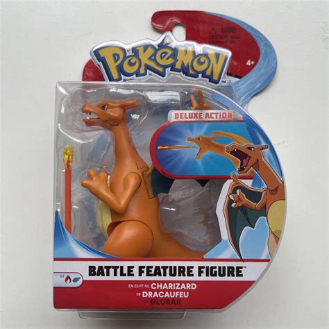 Mavin Charizard Pokemon Battle Feature Figure Deluxe Action Inch