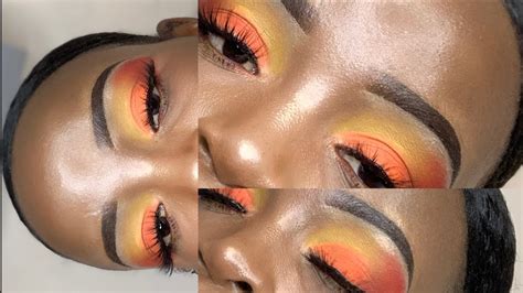 Sunset Inspired Makeup Look Youtube