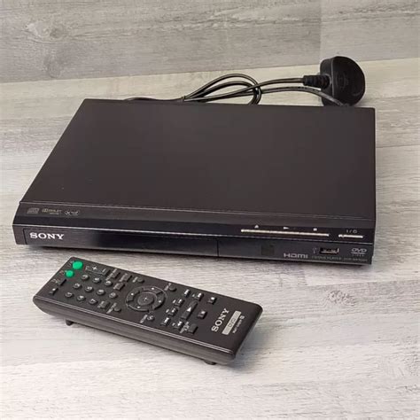 Sony Dvp Sr H Slimline Dvd Player Upscaling Usb Media Playback