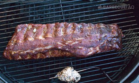 Smoking Pork Ribs On The Weber Kettle Easy Simple Recipe Barbecue Faq