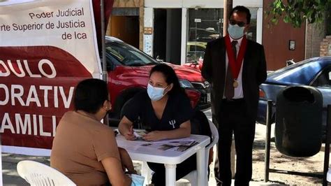 Csj Ica Realiza Feria De Servicios Conmemorando El Dia Mundial De La