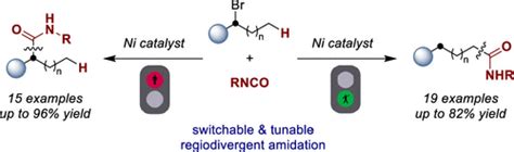 Ligand Controlled Regiodivergent Catalytic Amidation Of Unactivated