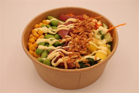 Poke Bowl De Luxe Tonijn Visspeciaalzaak Van Bakel