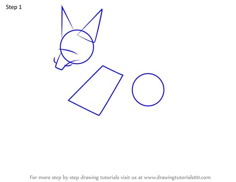 How To Draw Thievul From Pokemon Pokemon Step By Step