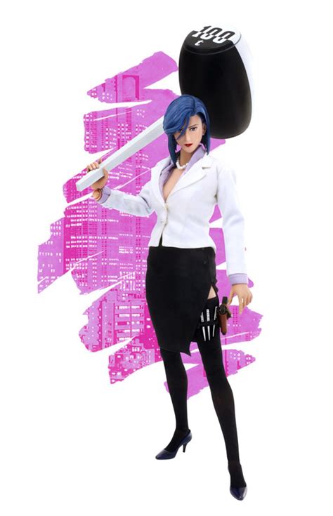 City Hunter Saeko Nogami HOT TOYS Machinegun