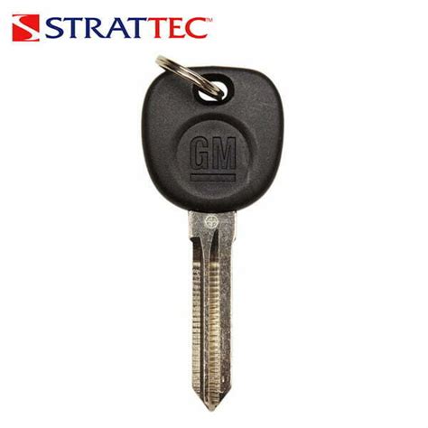 Strattec Gm B Transponder Key W Gm Logo Circle