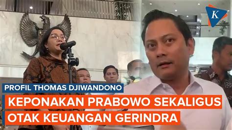 Profil Thomas Djiwandono Keponakan Prabowo Yang Dikenalkan Sri Mulyani