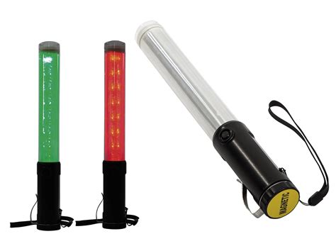 Esko Red Green Led Traffic Signalling Baton Esko Safety