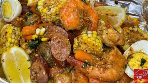 Seafood Boil Packet Oven And Grill Recipe Shrimp Boil Foil Packets