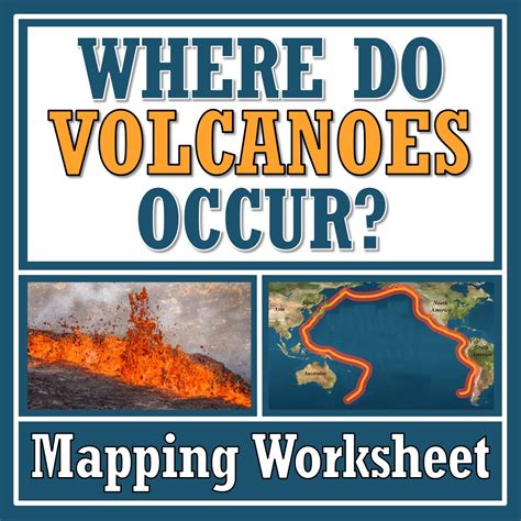 Plate Tectonics Worksheet Investigate Where Volcanoes Occur Flying Colors Science