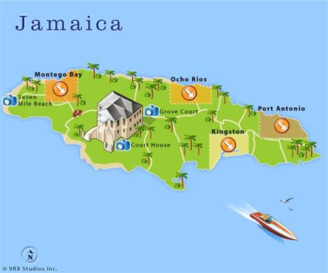 best beaches in jamaica map - Tobias Antonio