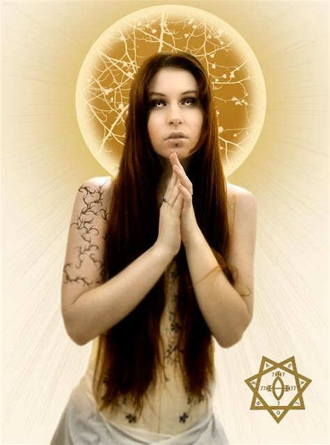 Thelema 93 Babalon Thelema Sacred Woman Goddess Art Divine Goddess