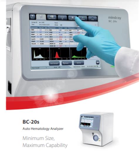 Mindray Semi Automatic Bc S Auto Hematology Analyzer For Laboratory