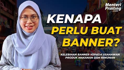 4 Kelebihan Marketing Pada Banner Bunting Untuk Bisnes Makanan Dan