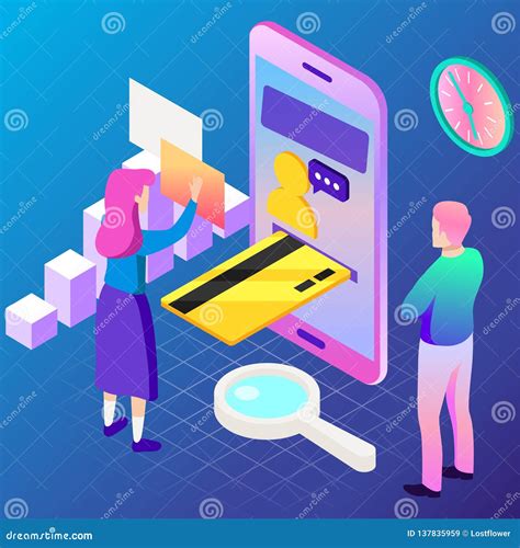 Virtual, Augment Reality Concept. Futuristic Vector Illustration For