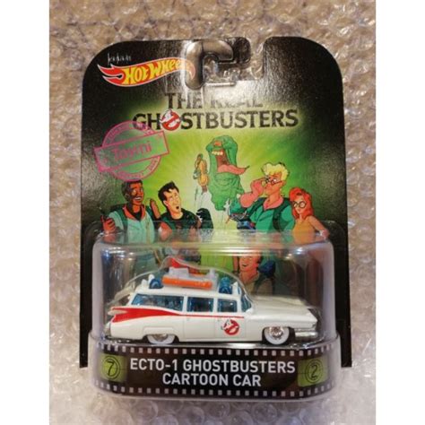 Hot Wheels Retro Ghostbusters Ecto Cartoon Shopee Malaysia