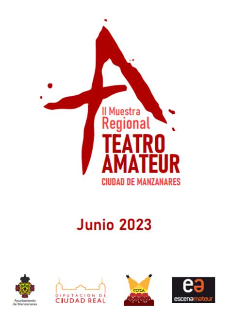 II Muestra Regional De Teatro Aficionado Ciudad De Manzanares 2023