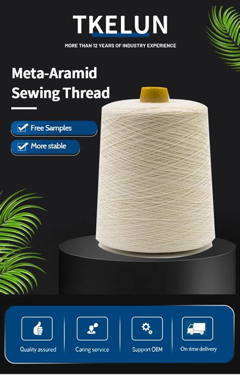 High Strength Flame Retardant Multi Color Meta S Aramid Sewing