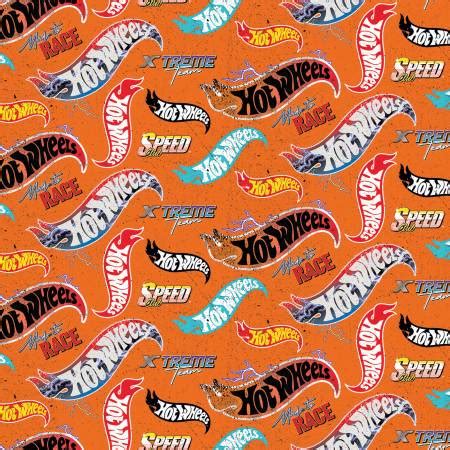 Hot Wheels Made To Race Logo Toss Orange 889333373681