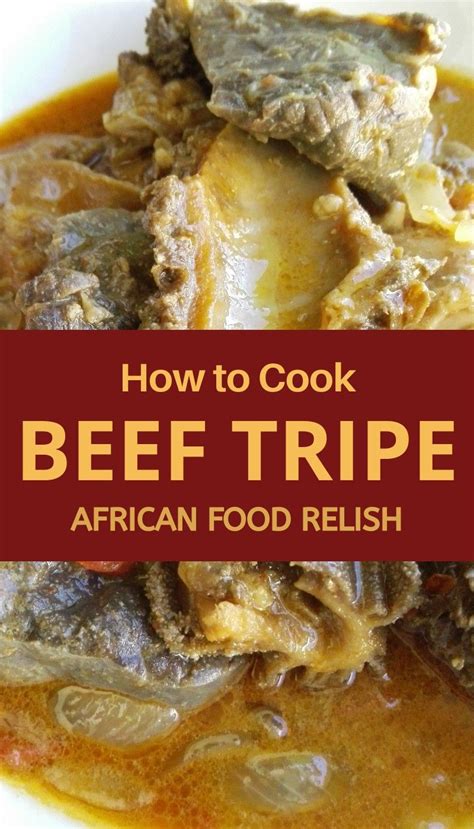 How To Cook Offals Beef Tripe Recipe Artofit