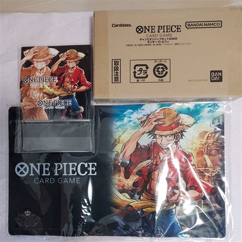 One Piece カードゲーム チャンピオンシップセット2022 モンキー D ルフィ プロモカード無ワンピース｜売買されたオークション