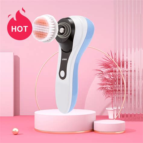 Cheap Portable Ultrasonic Mini Waterproof Facial Cleanser Deep Electric