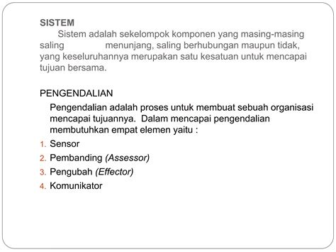 Sistem Pengendalian PPT