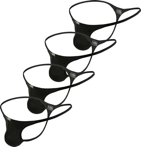 Buy ChaoGii Men S Thong Underwear G String Bulge Pouch Bikini T Back Underwear Low Rise Brief